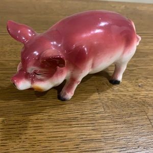 Vintage ceramic pig